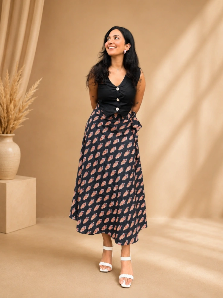 Kantha Skirt