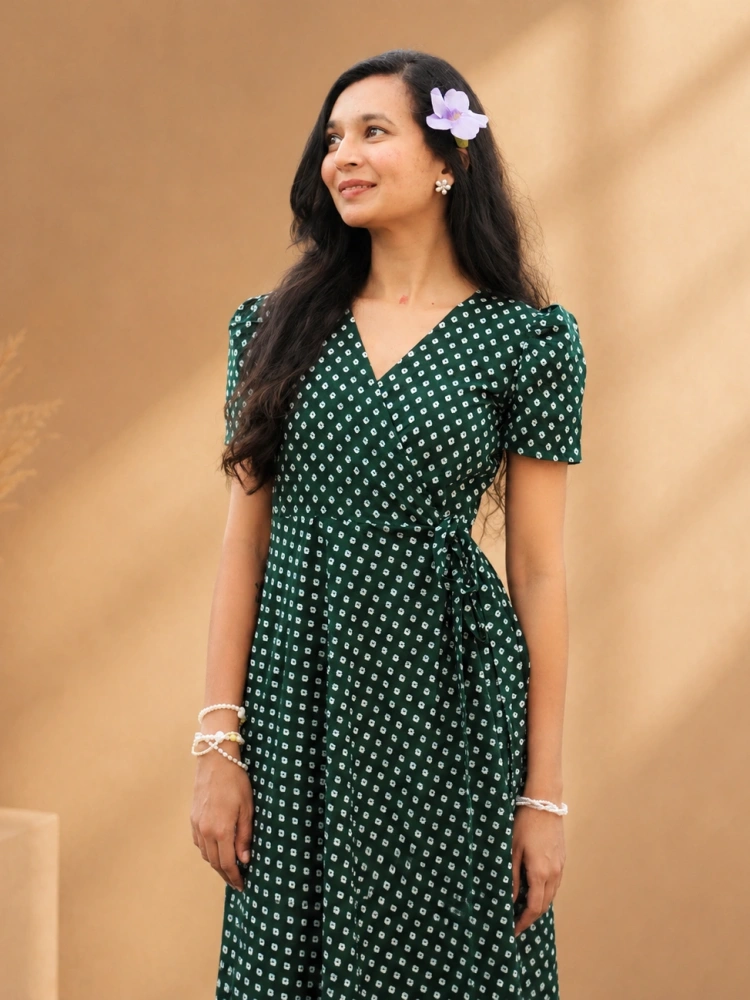 Evana Wrap Around Dress