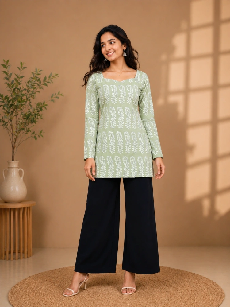 Avani Sage Kurti